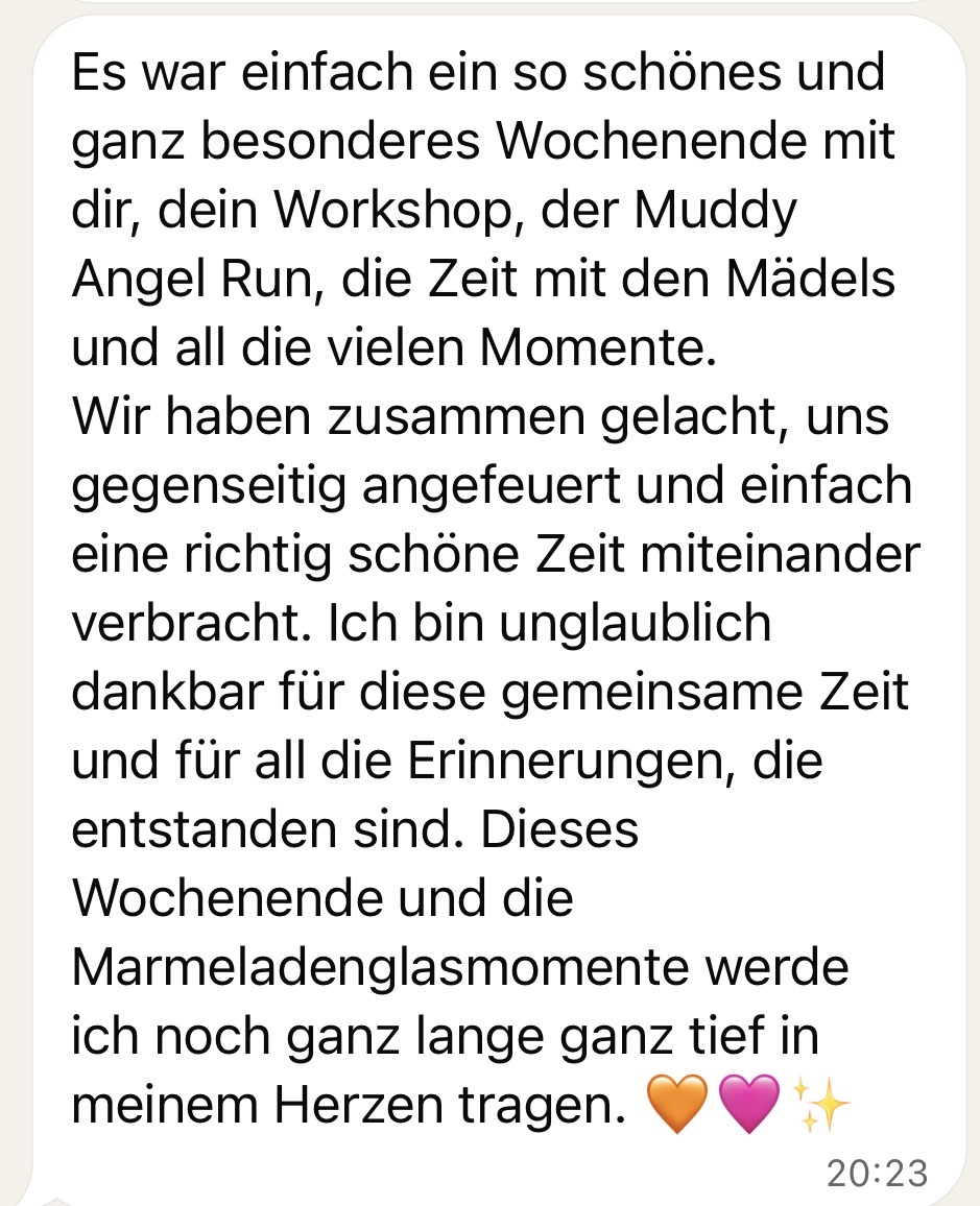 Feedback zum Wochenende, Teil 1